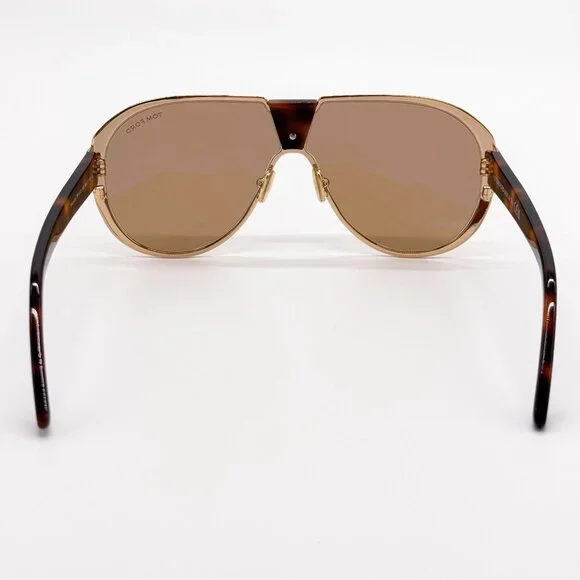 NEW TOM FORD SUNGLASSES VINCENZO TF1072 30E HAVANA UNISEX  display picture 1